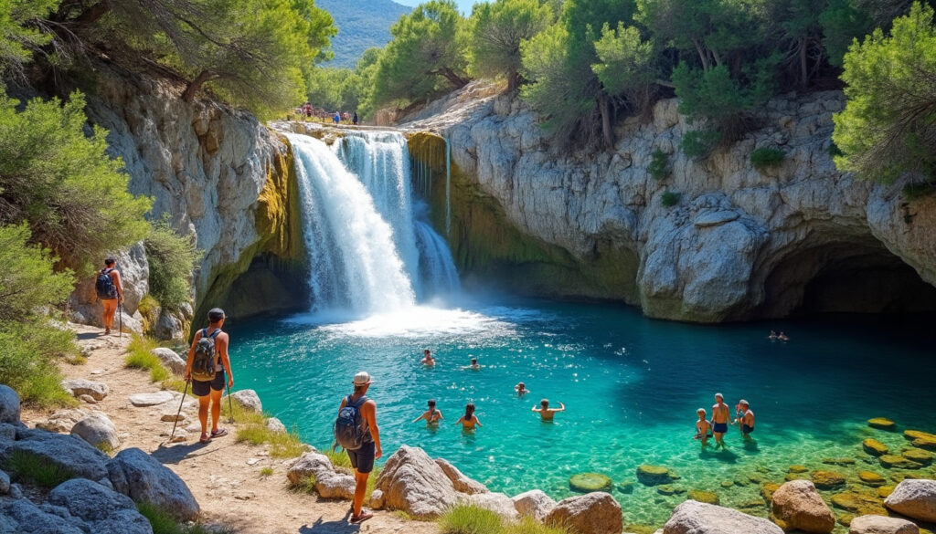 découvrez la cascade de sorio en corse, un lieu idyllique pour la baignade et la randonnée au cœur du nebbiu, entre nature préservée et paysages enchanteurs.