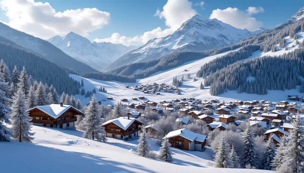consultez la webcam d'albiez montrond pour suivre la météo et les conditions en direct, idéale pour planifier vos activités en montagne.