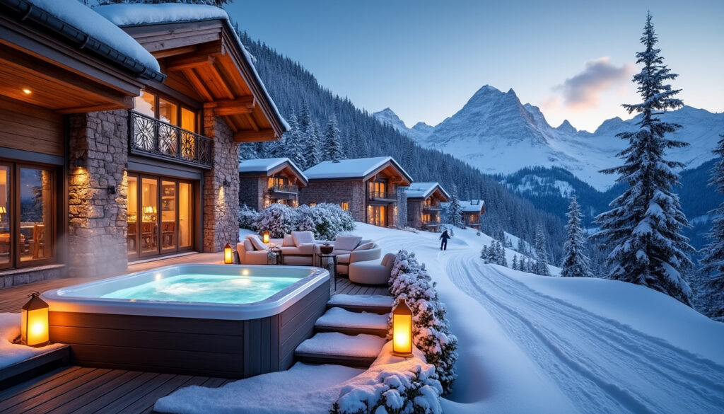 découvrez nos chalets de luxe dans les alpes : spa privé, accès direct aux pistes et confort d’exception pour un séjour inoubliable à la montagne.