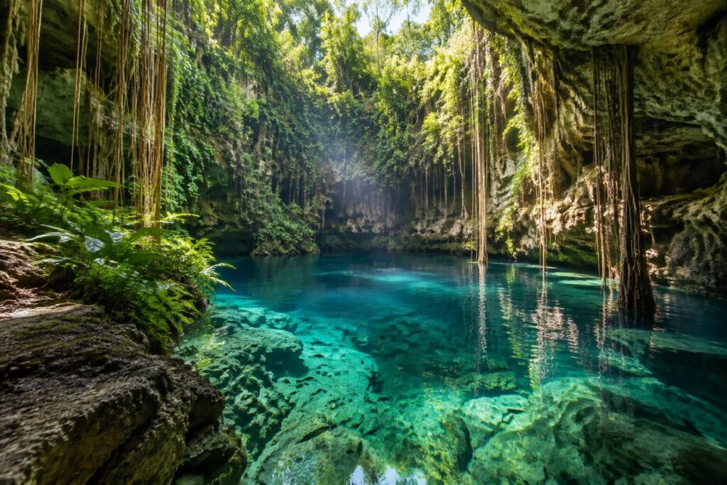 explorez les cénotes du mexique, leurs eaux cristallines et leurs paysages naturels uniques. découvrez ces joyaux incontournables du yucatán.